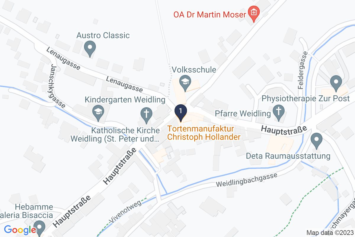 Lageplan: Hauptstraße 11, 3400 Weidling